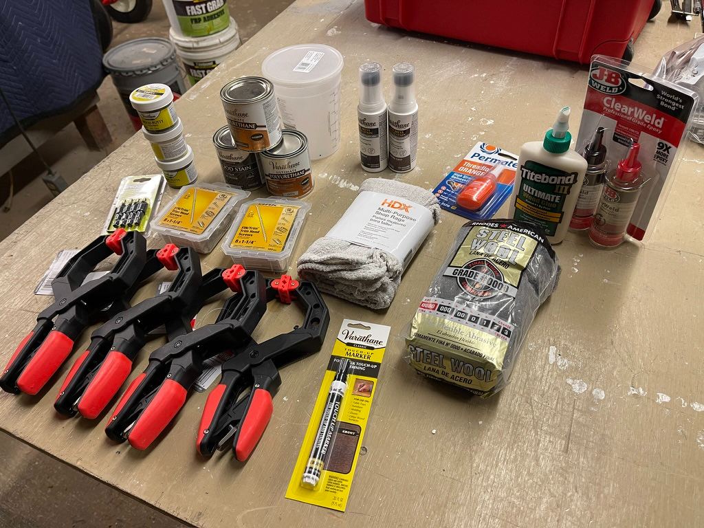 Everything a day of repairs needs